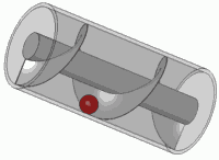 小型螺旋輸送機原理圖